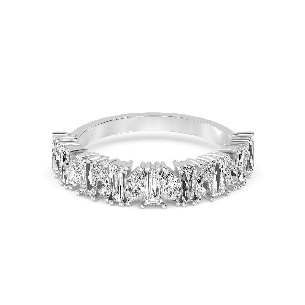 18K White Gold