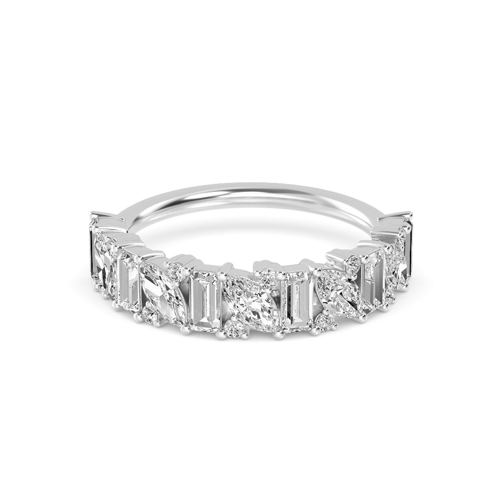 18K White Gold